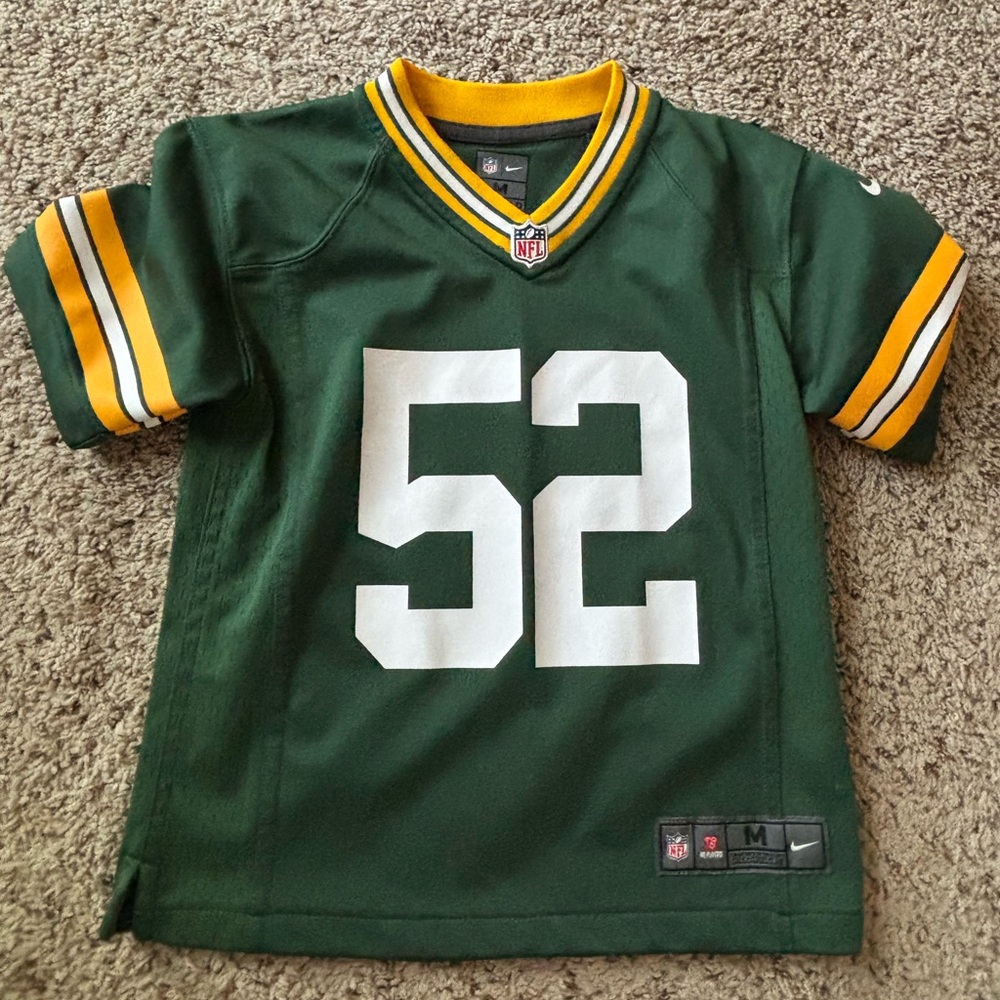 NFL Green Bay Packers Youth Green and Yellow Jersey